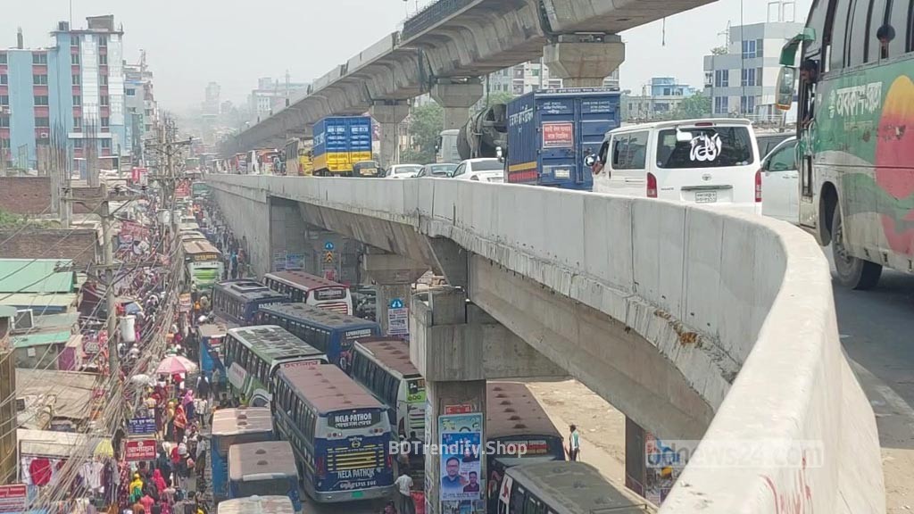 বিআরটি প্রজেক্ট, শিল্পাঞ্চল ও অব্যবস্থাপনা: চন্দ্রা-গাজীপুর-এয়ারপোর্ট রুটে ভোগান্তির শেষ কোথায়?